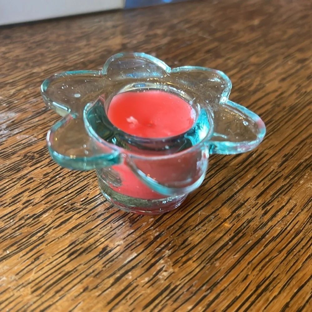 New crate & barrel little lights! Poppy candles